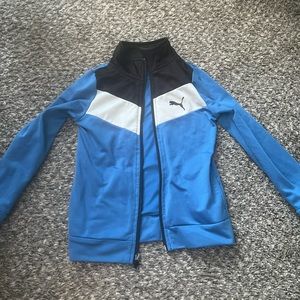 Boys Puma zip up jacket